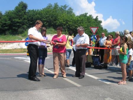 Odprtje prvega rondoja v občini 3